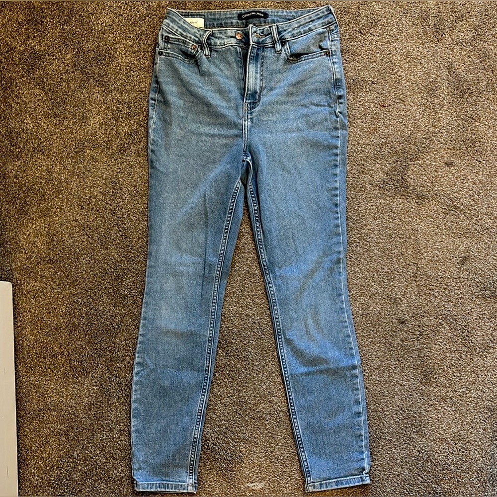 Calvin Klein high rise jegging size 29
